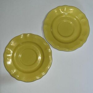FEDERALIST IRONSTONE BUTTERCUP saucers